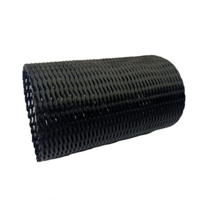HDPE cross pattern permeable mesh pipe