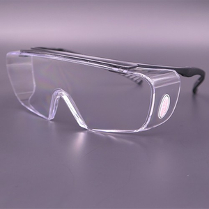 超幅広で快適な曇り止め安全メガネ