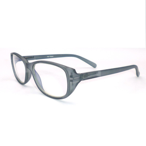 ブルーライトカットメガネ、ユニセックスアンチブルーライトメガネ、スプリングヒンジ付きブルーライトメガネ、スクエアレンズ、台湾製.7437