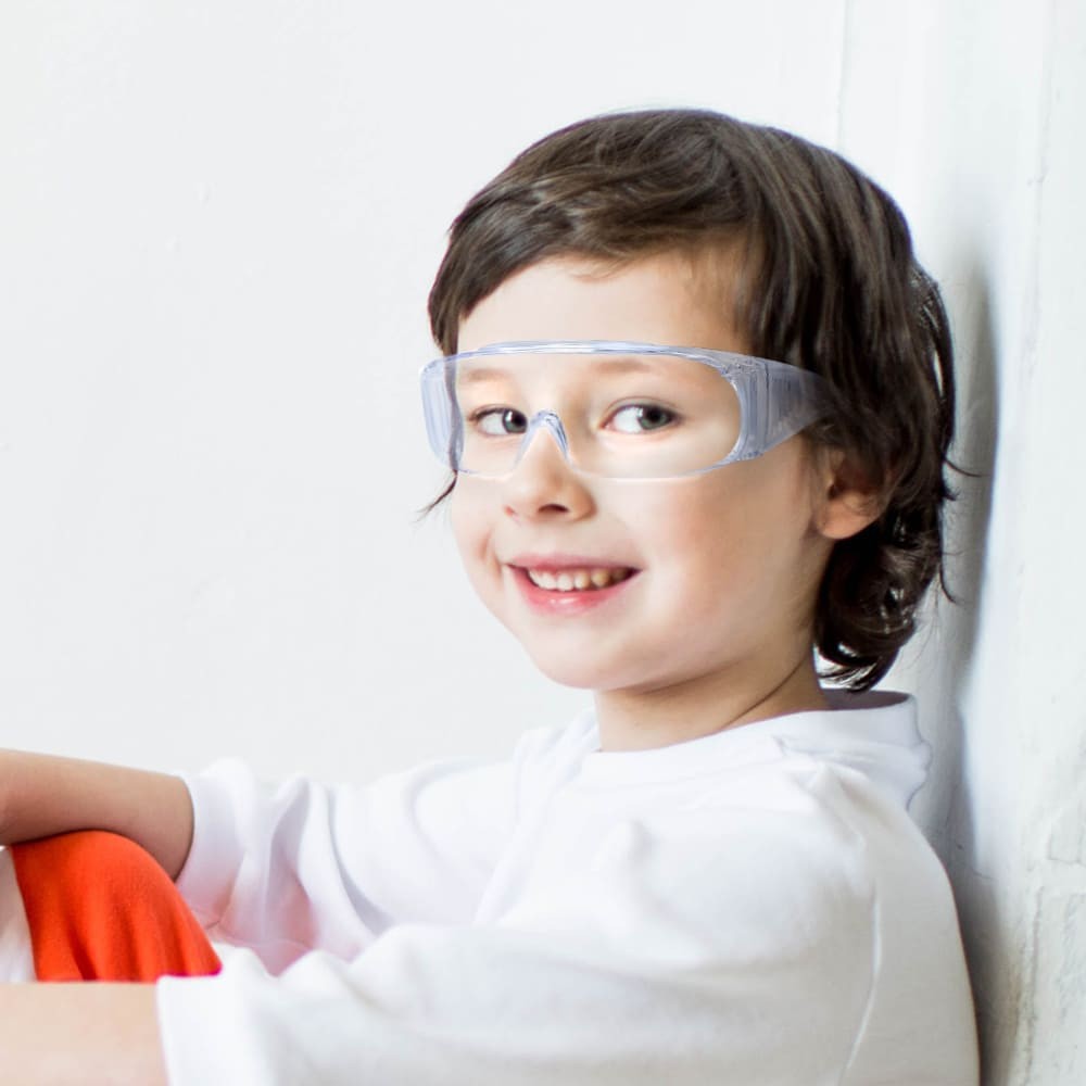 台湾製の曇り止め子供用ゴーグル |包括的な目を保護するルーバー付き換気設計