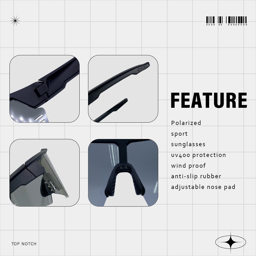 プロのメガネメーカーが提供する高品質フォトクロミックスポーツサングラス