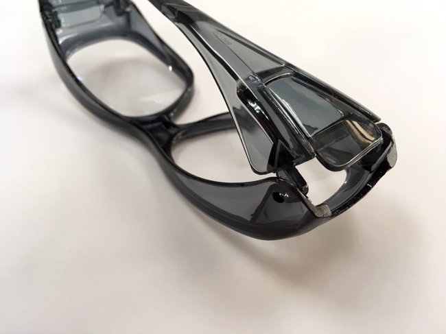 安全メガネ - 必要に応じて光学レンズに変更可能 - SC-368