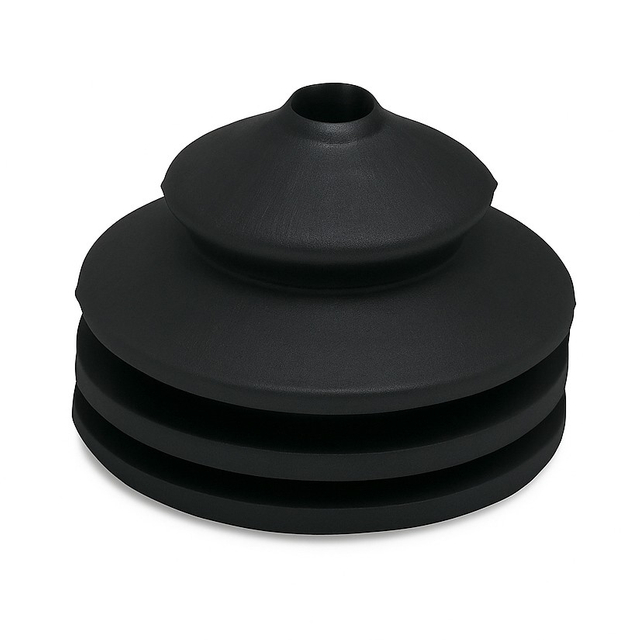 Rubber multi-layer corrugated dust jacket