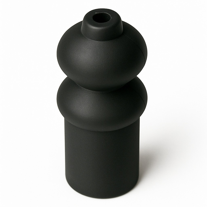 Rubber dust nozzle