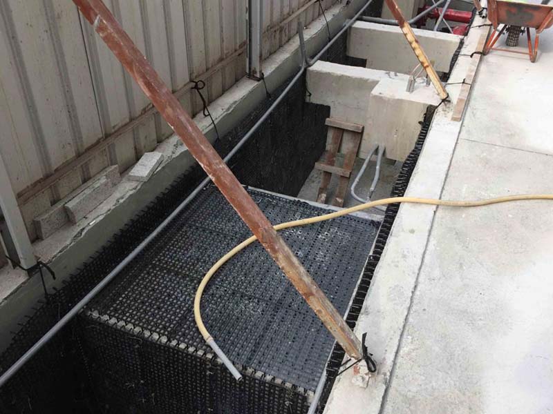  Drainage board laying project 